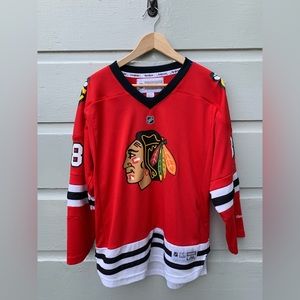 Reebok NHL Chicago Blackhawks Patrick Kane #88 Red Jersey Youth Size L/XL